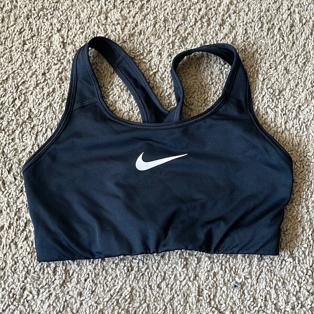 Black Nike Sports Bra Size Small